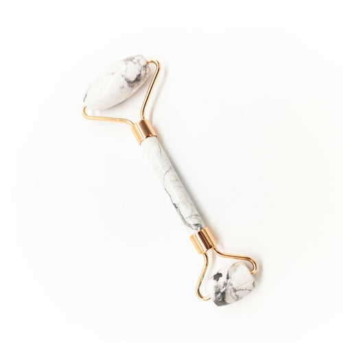 Rouleau Visage en Cuivre & Cristal